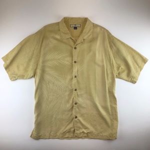Tommy Bahama Mens Silk Short Sleeve Button Down